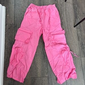 Pink Cargo Pants